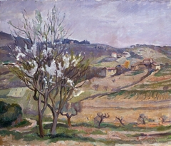 Landscape by Raffaele De Grada