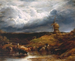 Landscape(‘The Windmill’) by John Linnell