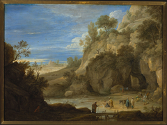 Landscape with a Gipsy camp by David Teniers the Younger