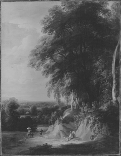 Landschaft mit Bäumen by Jacques d'Arthois