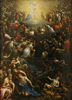 Last Judgement by Leandro Bassano