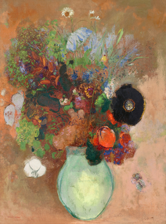 Le pavot noir by Odilon Redon