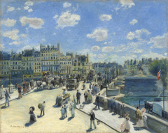 Le Pont Neuf by Auguste Renoir