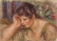 Leaning Woman by Auguste Renoir