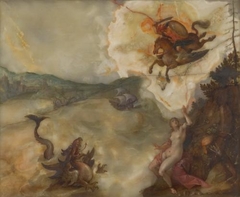 Liberation of Andromeda, release of the winds by Aeolus and Aeneas by Hans von Aachen