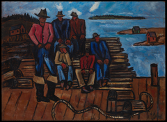 Lobster Fishermen by Marsden Hartley