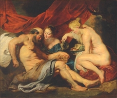 Lot and his Daughters by Peter Paul Rubens