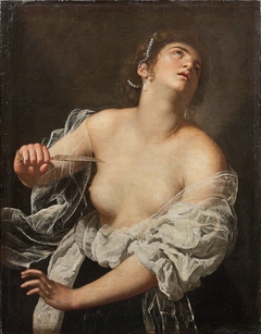 Lucretia by Artemisia Gentileschi