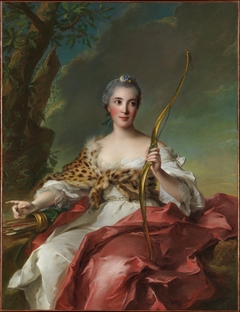 Madame de Maison-Rouge as Diana by Jean-Marc Nattier