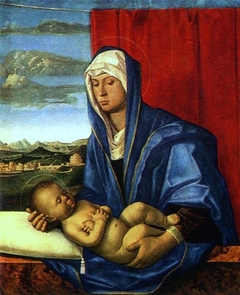 Madonna and child by Giovanni Bellini