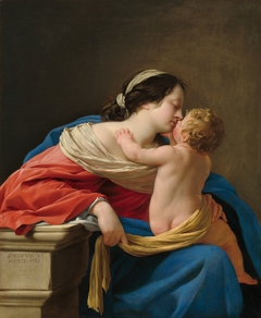 Madonna and Child by Simon Vouet