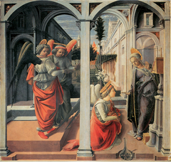 Annunciation by Filippo Lippi