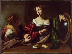 Martha and Mary Magdalene by Caravaggio