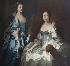 Martha Tyrrell, Lady Drury (d.1768) and her Daughter Mary Ann Drury, later Countess of Buckingham (1740-1769) by Anonymous