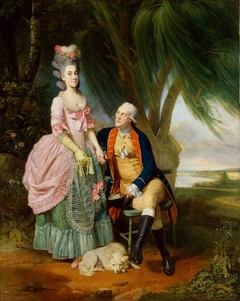 Mary Wilkes; John Wilkes by Johann Zoffany