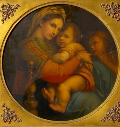 Mary with Christ and John the Baptist by Lambert Mathieu