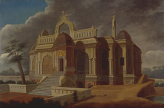 Mausoleum with Stone Elephant by Francis Swain Ward