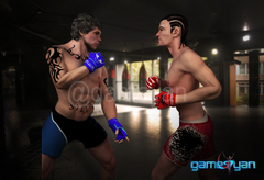 MMA 3D Fighting Game Character by GameYan Studio