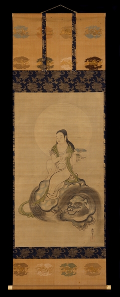 Monju Bosatsu by Kanō Yasunobu