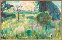 Morning in the Garden by Edvard Munch