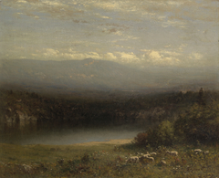 Mountain Lake by Alexander Helwig Wyant