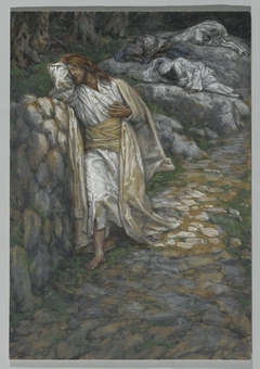 My Soul is Sorrowful unto Death by James Tissot