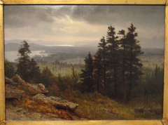 Near North Conway, New Hampshire by Albert Bierstadt