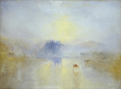 Norham Castle, Sunrise by J. M. W. Turner