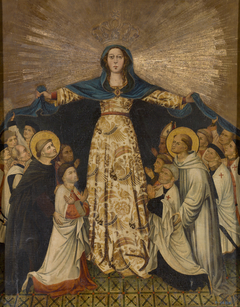 Nuestra Señora de Gracia y los grandes maestres de Montesa by Antoni Peris