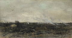 October by Charles-François Daubigny