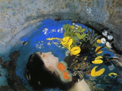 Ophelia by Odilon Redon