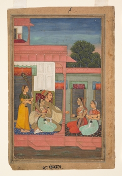 Panchama Ragini: Page from a Ragamala Series (Garland of Musical Modes) by anonymous painter