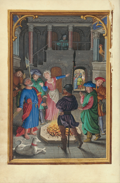 Peter's Denial by Simon Bening