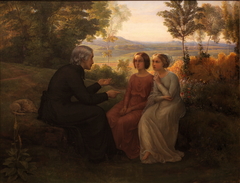 Poem of the Soul - The weed grain by Louis Janmot