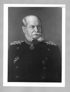 Portr. of emperor Wilh. I. by Laurenz Schäfer