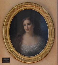 Portrait d'Adèle de Rothschild, baronne Salomon de Rothschild by Charles Escot