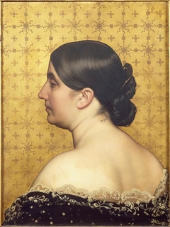 Portrait de la femme de l'artiste, née Clémence Casadavant by Henri Lehmann