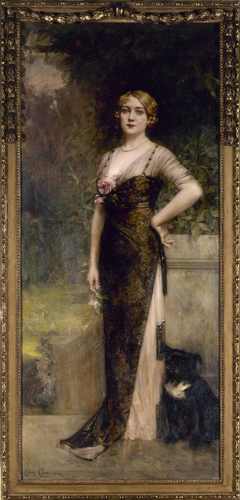 Portrait de Madame Jean Maillard-Norbert by Léon Comerre