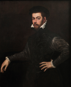 Portrait of a Gentleman by Tintoretto by Tintoretto