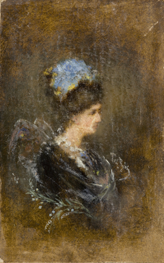 Portrait of a Lady by Tadeusz Rybkowski