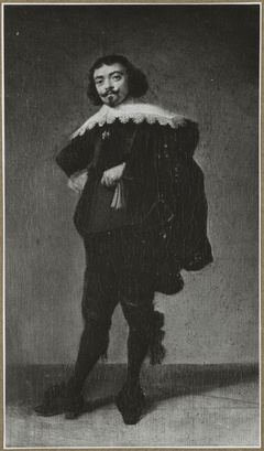 Portrait of a Man, at full length by Hendrik Gerritsz Pot