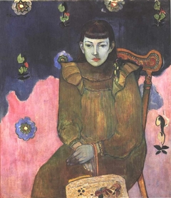 Portrait of a Young Woman. Vaïte (Jeanne) Goupil by Paul Gauguin