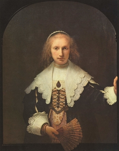 Portrait of Agatha Bas by Rembrandt