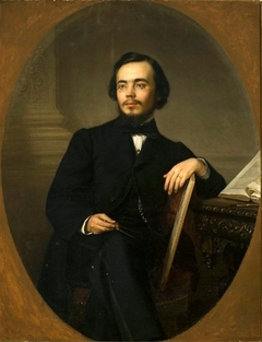 Portrait of Aleksander Waszkowski, member of the National Government in 1863 by Józef Simmler