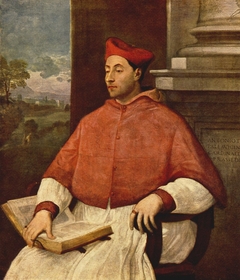 Portrait of Antonio Cardinal Pallavicini by Titian