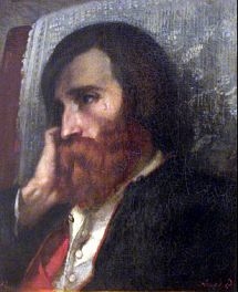 Portrait of Bruyas by Gustave Courbet