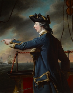 Portrait of Captain Edward Knowles, R.N. (1742-1762) by Francis Cotes