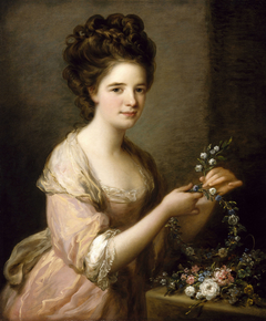 Portrait of Eleanor, Countess of Lauderdale by Angelica Kauffman