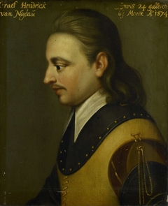 Portrait of Hendrik, Count of Nassau by Unknown Artist