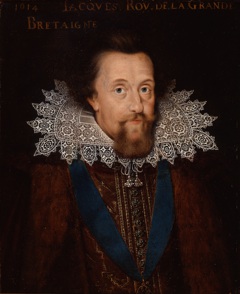 Portrait of James I (1566-1625), King of England by Unknown Artist